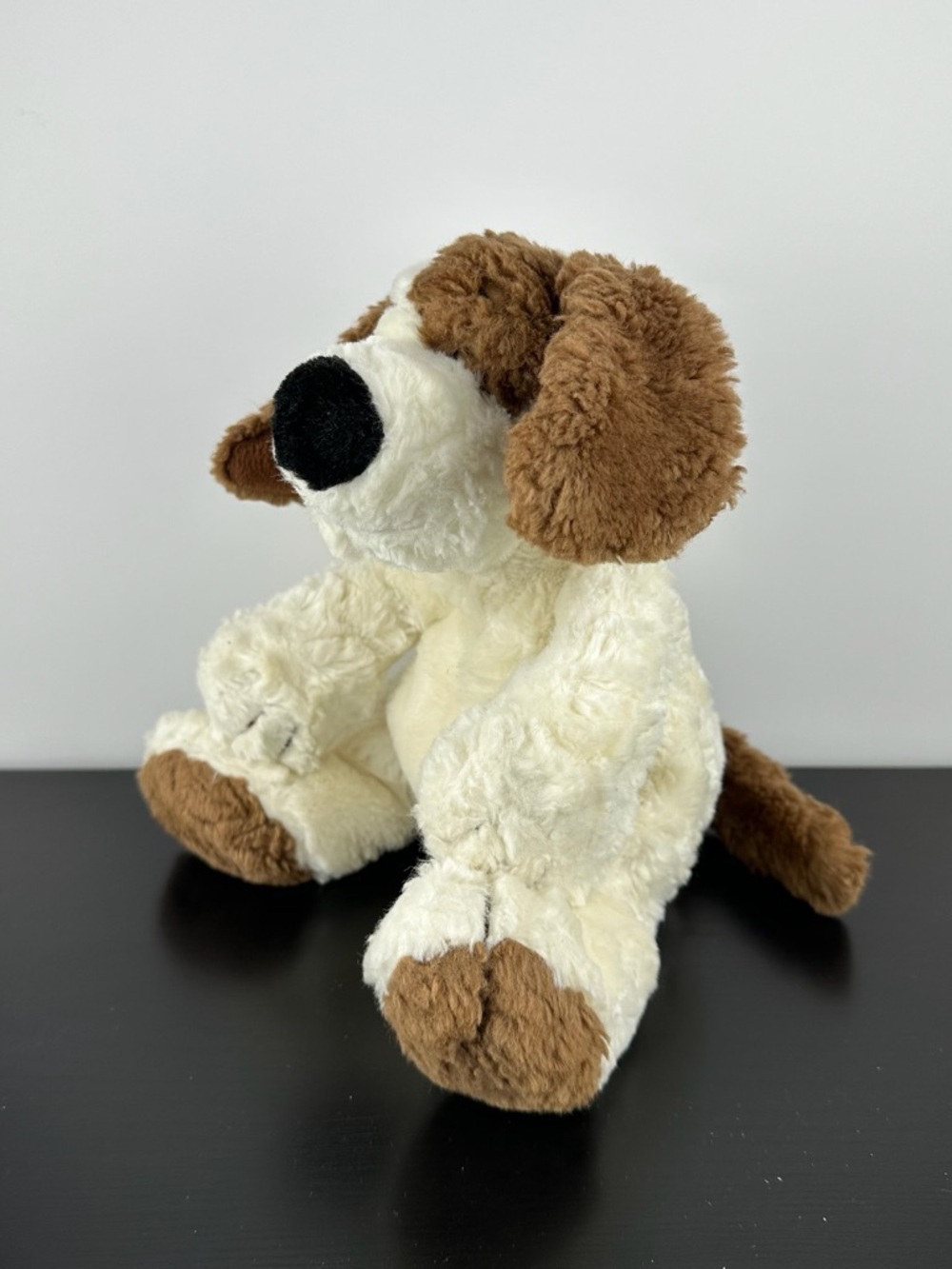 Ganz Heritage Collection Quincy Puppy Dog 10” Brown White Plush Stuffed Animal